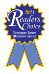 Bennington Banner 2024 Readers Choice Ribbon