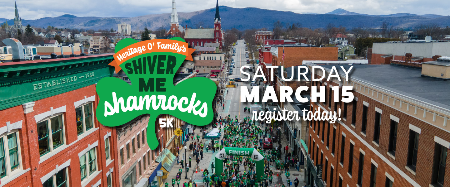 Heritage O' Family's Shiver Me Shamrocks 5k Saturday March 15 Register Today Proceeds Benefit Heritage Family Cares 4 You